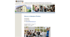 Desktop Screenshot of kolpinghaus-pforzheim.de